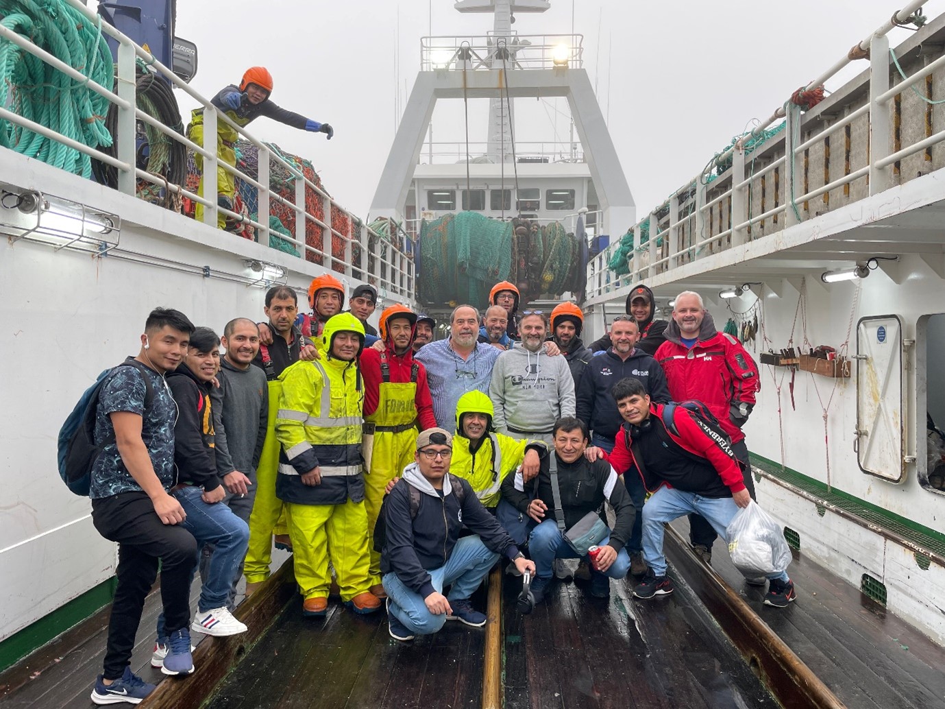 Supporting crew welfare and sustainability in the Falkland Islands
